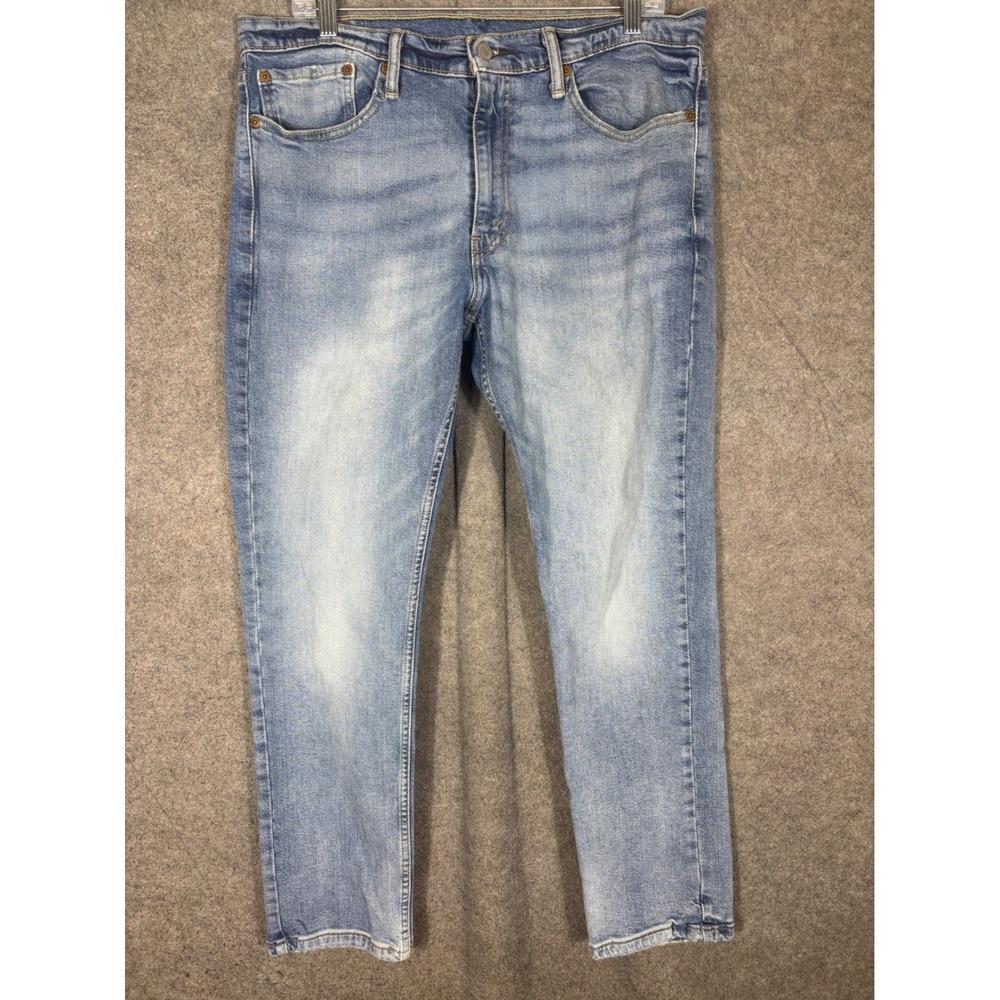 Levis 511 Slim Fit Jeans Mens 36x30 Light Wash Blue Denim Pants 04511-2210